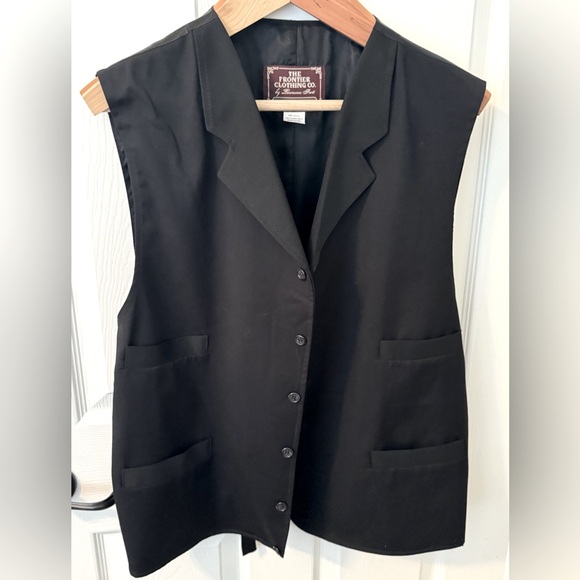 The Frontier Clothing Co by Lawerence Scott notch vest - Picture 1 of 2